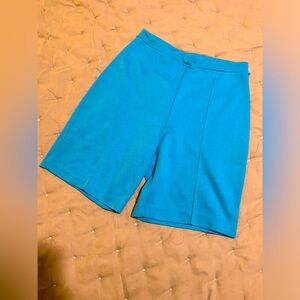 1970s Polyester Bermuda Shorts